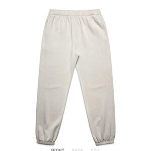 As color women’s relaxed sweatpants in ivory, small